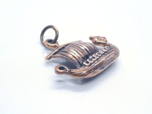 Zawieszka wikińska ŁÓDŹ NORDWIND brąz