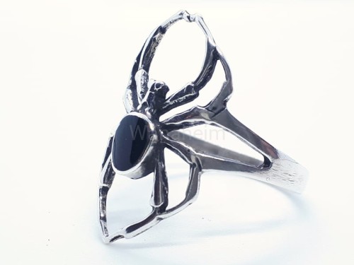 Pierścień PAJĄK  onyks srebro r460 5.jpg