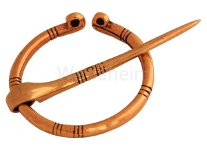 Fibula wikińska THOINA brąz