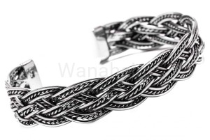 Bransoleta wikińska RAGNAR III srebro 