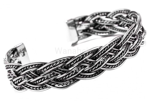 Bransoleta wikińska RAGNAR III srebro  arm6 1.jpg