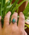 Pierścień średniowieczny SORJA turkus srebro r472 7.jpg
