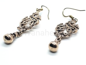 Kolczyki średniowieczne MELL brąz