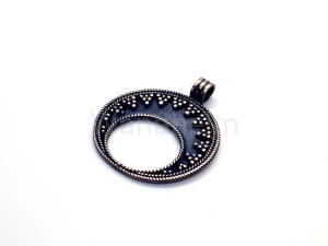 Zawieszka słowiańska LUNULA DAMROKA brąz