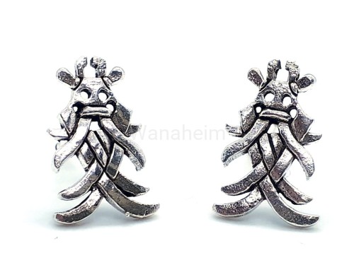 Kolczyki wikińskie MASKA ODYNA srebro os60 1.jpg
