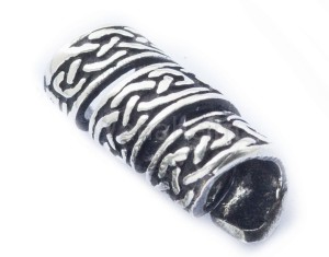 Koralik celtycki Celtyckie Węzły spirala srebro