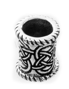 Koralik Celtycki Węzeł srebro