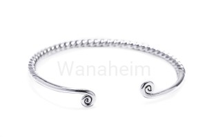 Bransoleta celtycka SPIRALA srebro