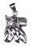 Zawieszka wikińska FENRIR srebro