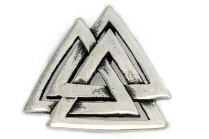 Zawieszka wikińska VALKNUT srebro