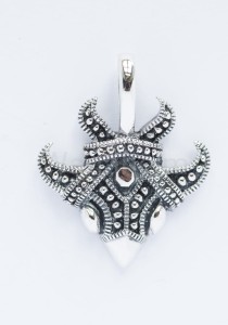 Zawieszka wikińska PTAK ALDUR srebro