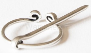 Fibula średniowieczna SIMA srebro