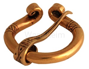 Fibula wikińska AZUL brąz
