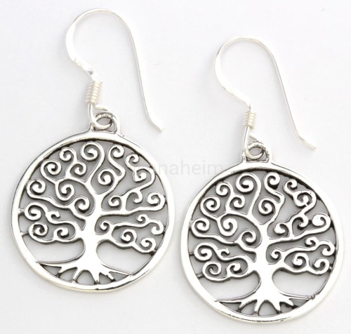 Kolczyki MAJA DRZEWO ŻYCIA srebro oh132.jpg