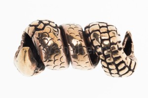 Koralik SMOCZY PAZUR brąz