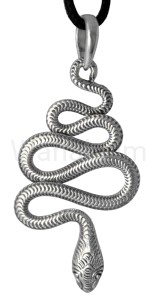 Zawieszka WĄŻ ASKJA srebro